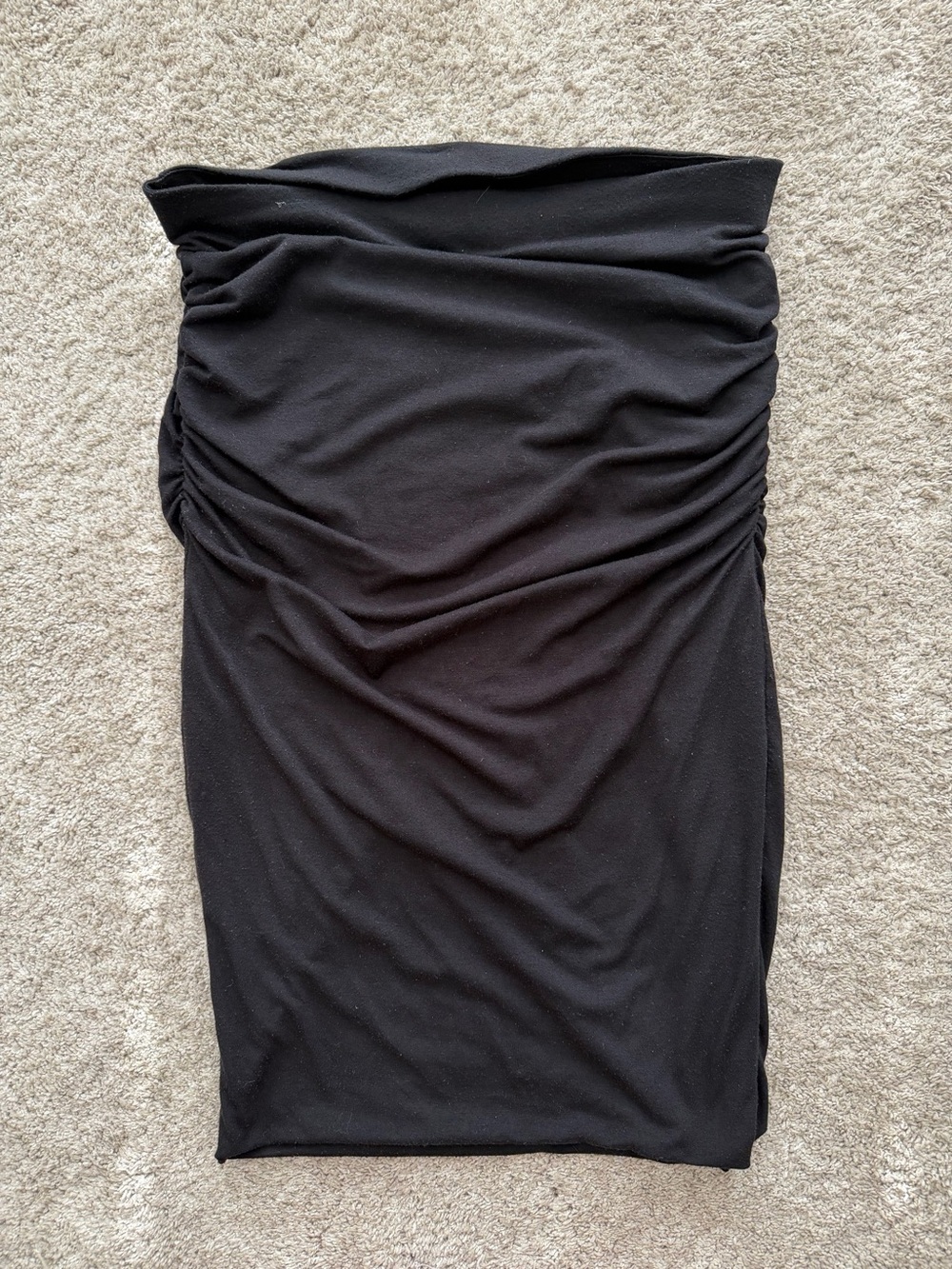 Express Black stretch body hugging skirt